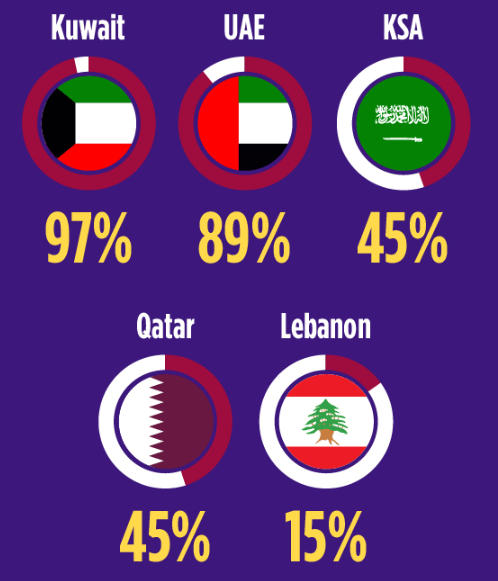 وسائل الدفع على الاترنت بالشرق الأوسط